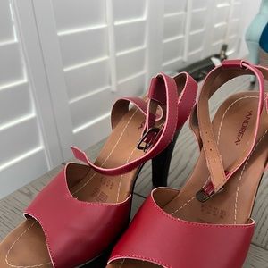 Andrea red heels